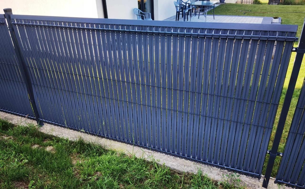 Realizacja ogrodzenia - Antracyt