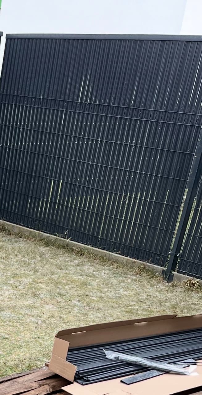 Realizacja ogrodzenia - Antracyt